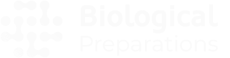 Biological Preparations Logo White